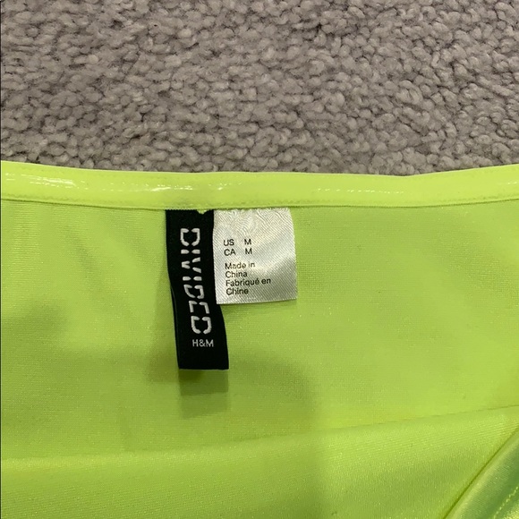 Neon yellow tube top - Picture 2 of 2